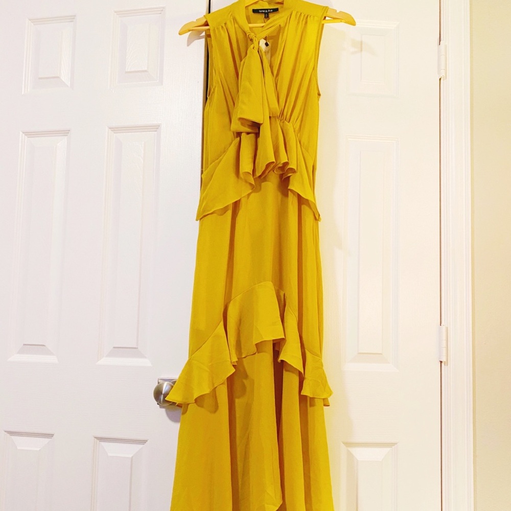 $10 BRAND NEW Flowy Tiered Maxi/Midi Dress